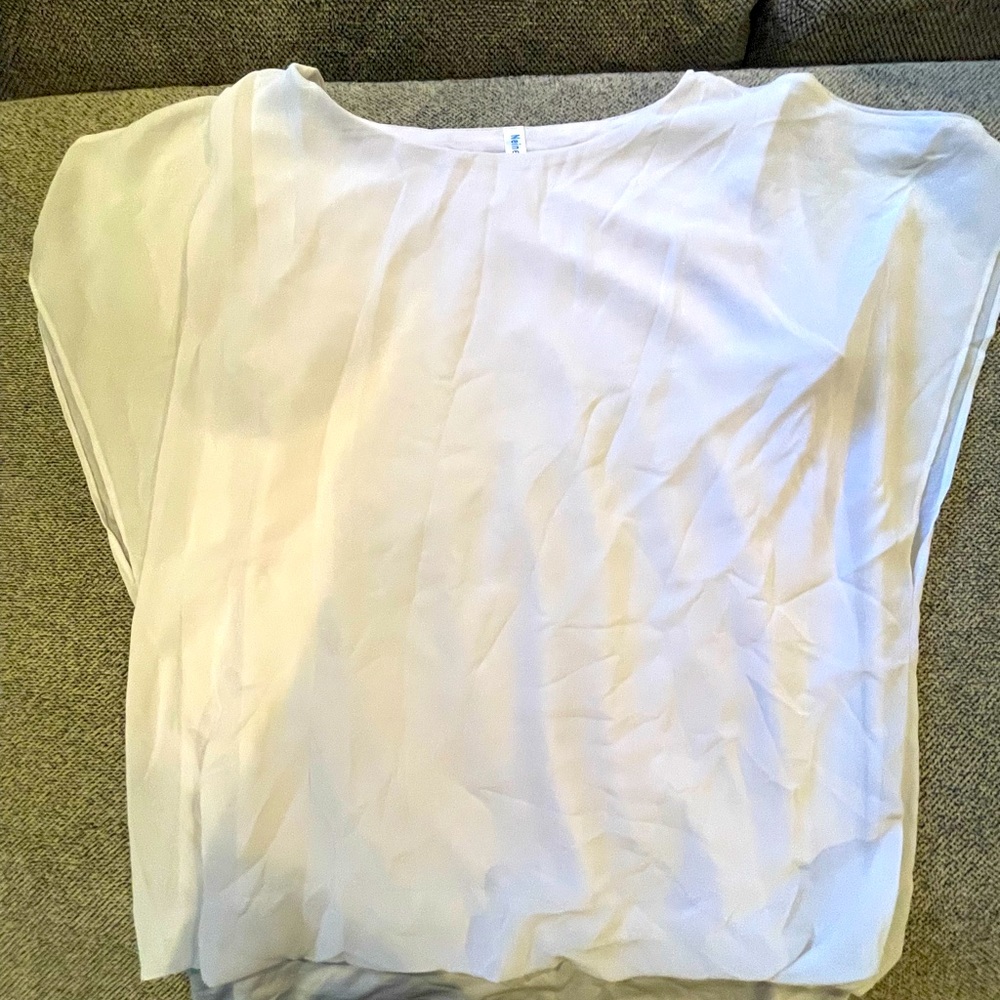Business Causal cute White Tanktop